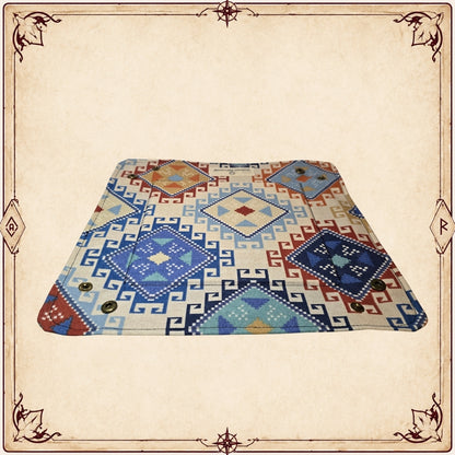 Etnik Dice Tray-Zar Tepsisi