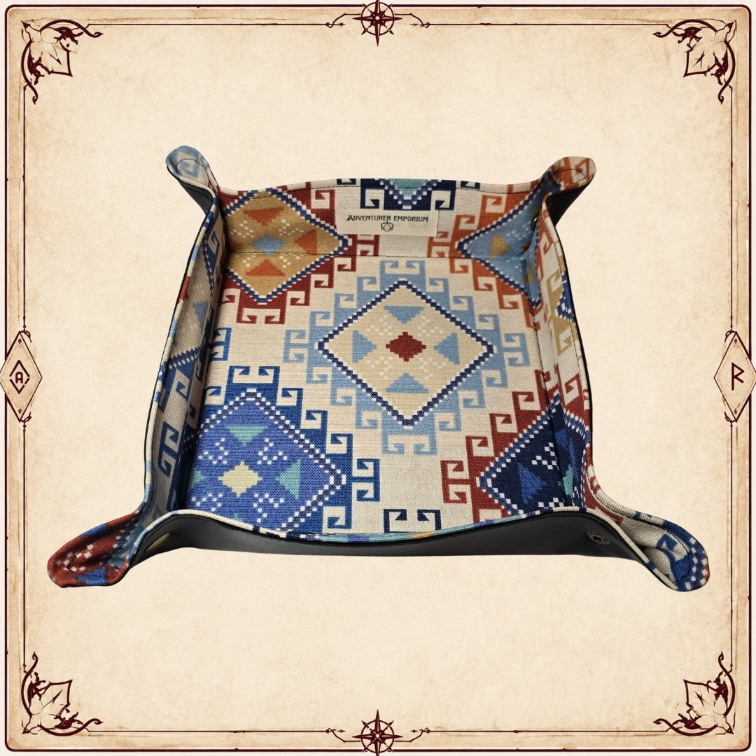 Etnik Dice Tray-Zar Tepsisi