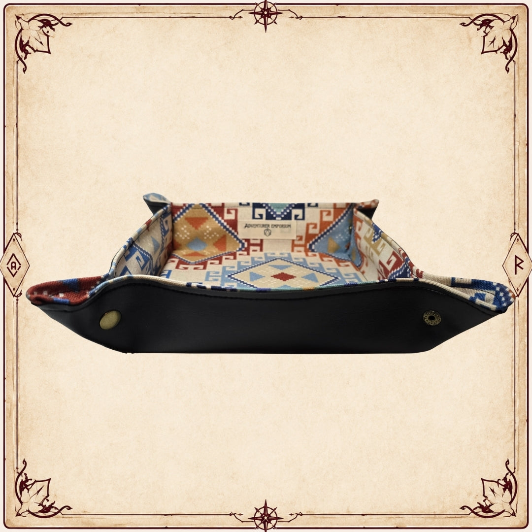 Etnik Dice Tray-Zar Tepsisi