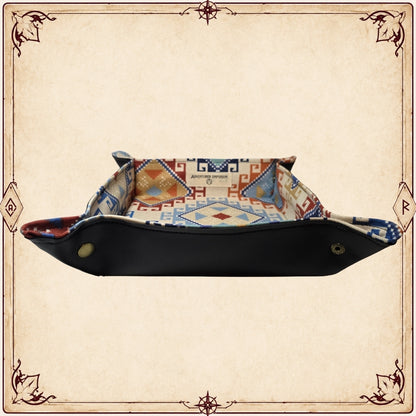 Etnik Dice Tray-Zar Tepsisi