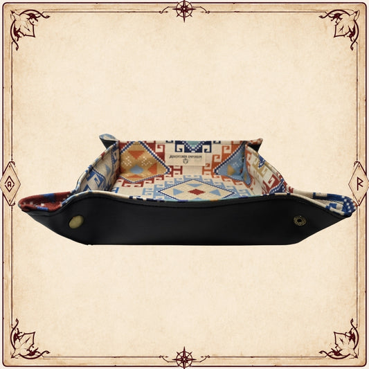 Etnik Dice Tray-Zar Tepsisi