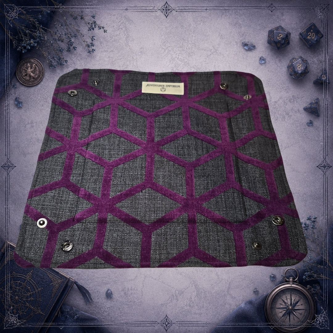 Dice Tray – Mor Geometrik