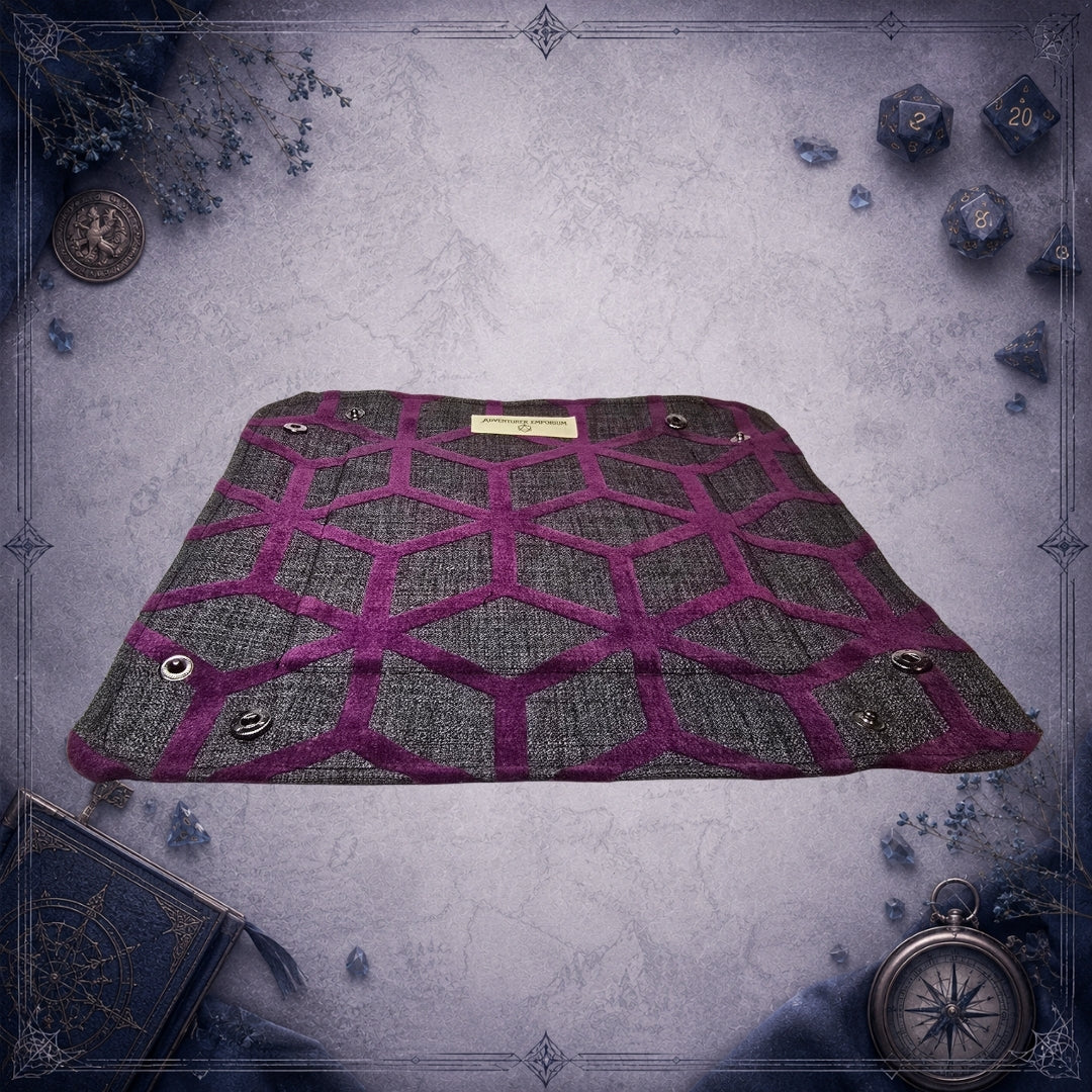 Dice Tray – Mor Geometrik