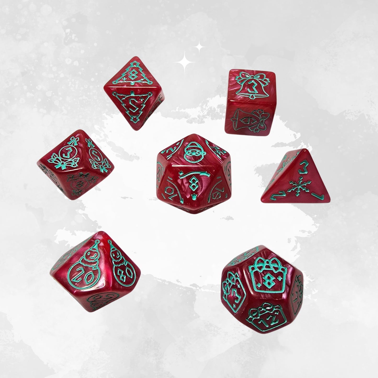 Jolly Berry Frp Zar Seti – DND, RPG Dice Set