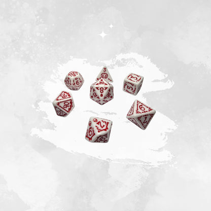 Blood Oath Zar Seti - DND, RPG Dice Set