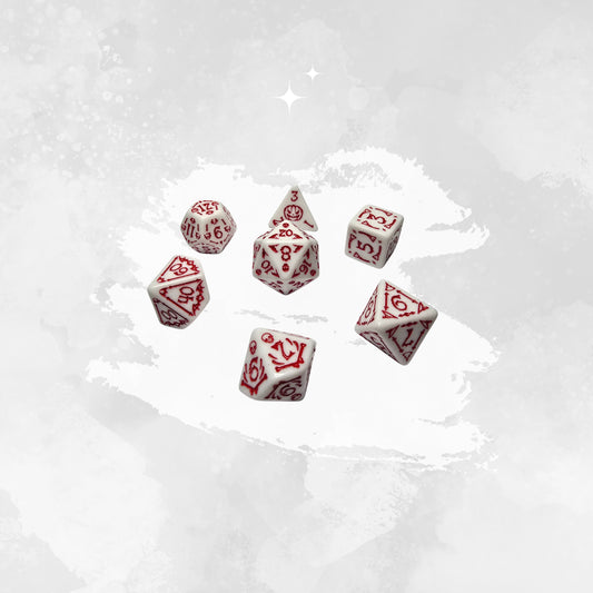 Blood Oath Zar Seti - DND, RPG Dice Set