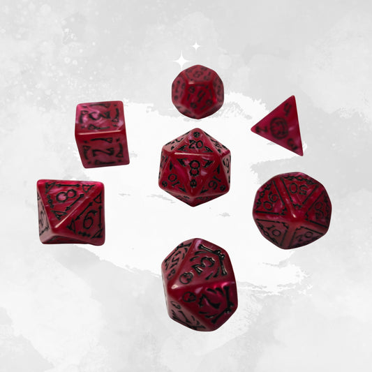 Night Harvest Zar Seti - DND, RPG Dice Set