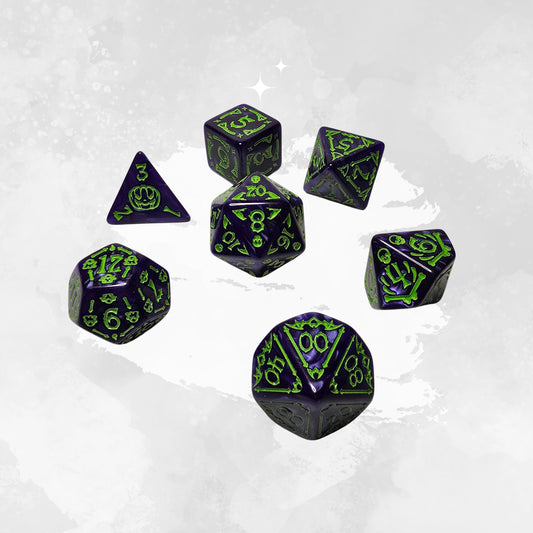 Beetlejuice Zar Seti – DND, RPG Dice Set