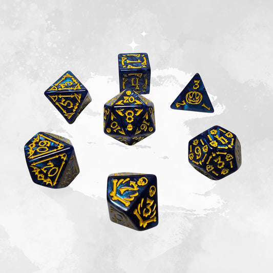 Imperial Starlight Zar Seti - DND, RPG Dice Set