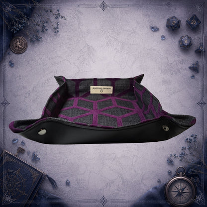 Dice Tray – Mor Geometrik