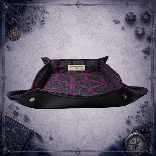 Dice Tray – Mor Geometrik