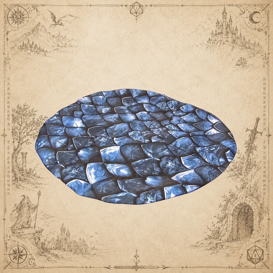 Dragon Scale Bölmeli Zar Kesesi