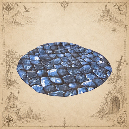 Dragon Scale Bölmeli Zar Kesesi