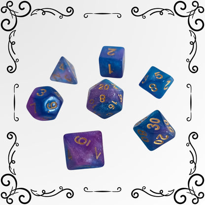 Dreamscape FRP Zar Seti – DND, RPG Dice Set