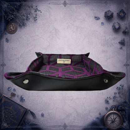 Dice Tray – Mor Geometrik