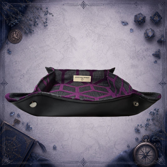Dice Tray – Mor Geometrik