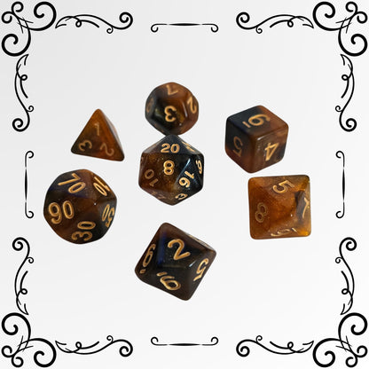 Emberforge FRP Zar Seti – DND, RPG Dice Set