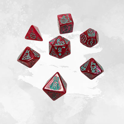 Bubble Bunny Frp Zar Seti – DND, RPG Dice Set