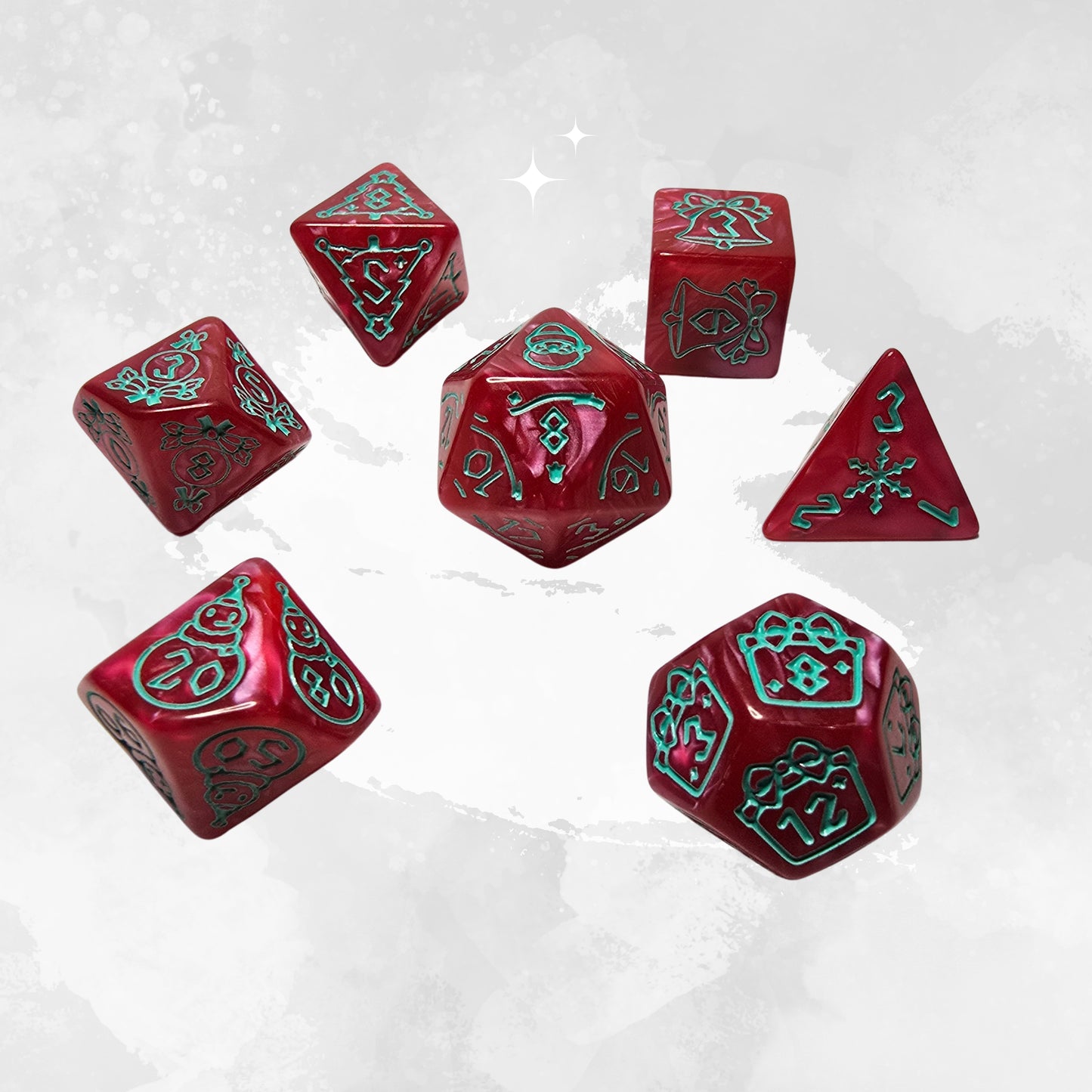Jolly Berry Frp Zar Seti – DND, RPG Dice Set
