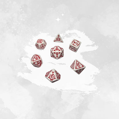 Blood Oath Zar Seti - DND, RPG Dice Set