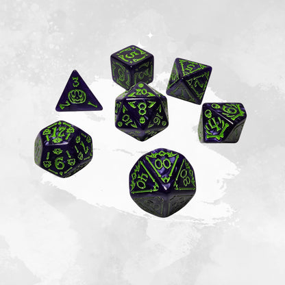 Beetlejuice Zar Seti – DND, RPG Dice Set