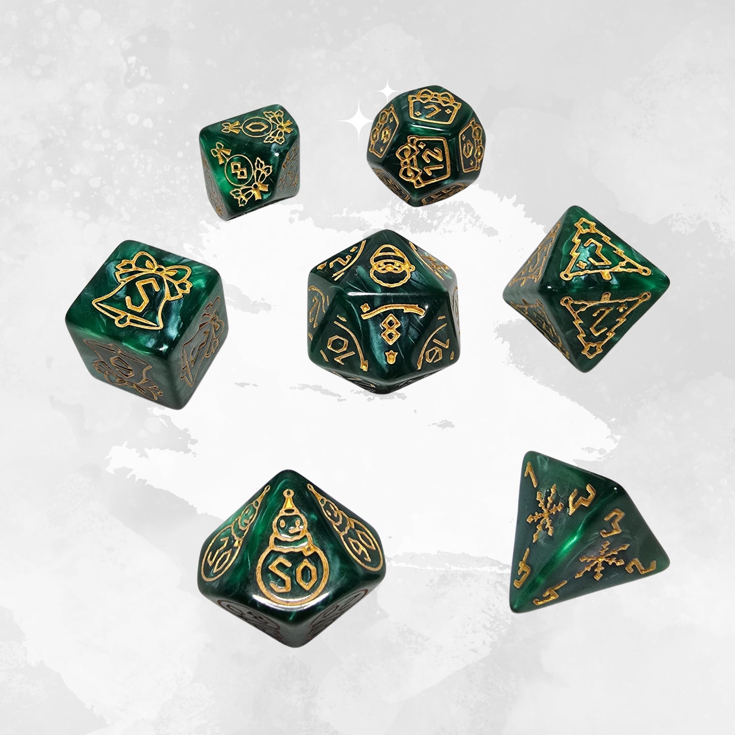 Winter Grove Frp Zar Seti – DND, RPG Dice Set