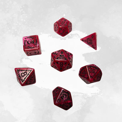 Night Harvest Zar Seti - DND, RPG Dice Set