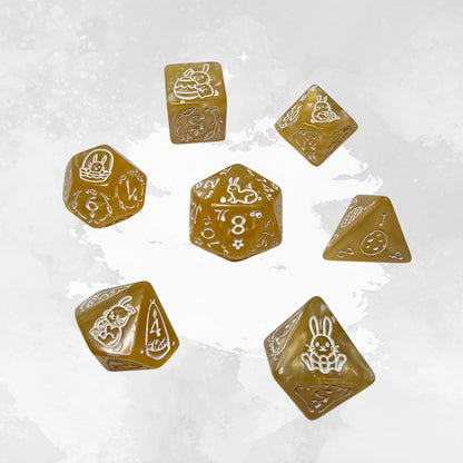 Honey Bunny Zar Seti – DND, RPG Dice Set