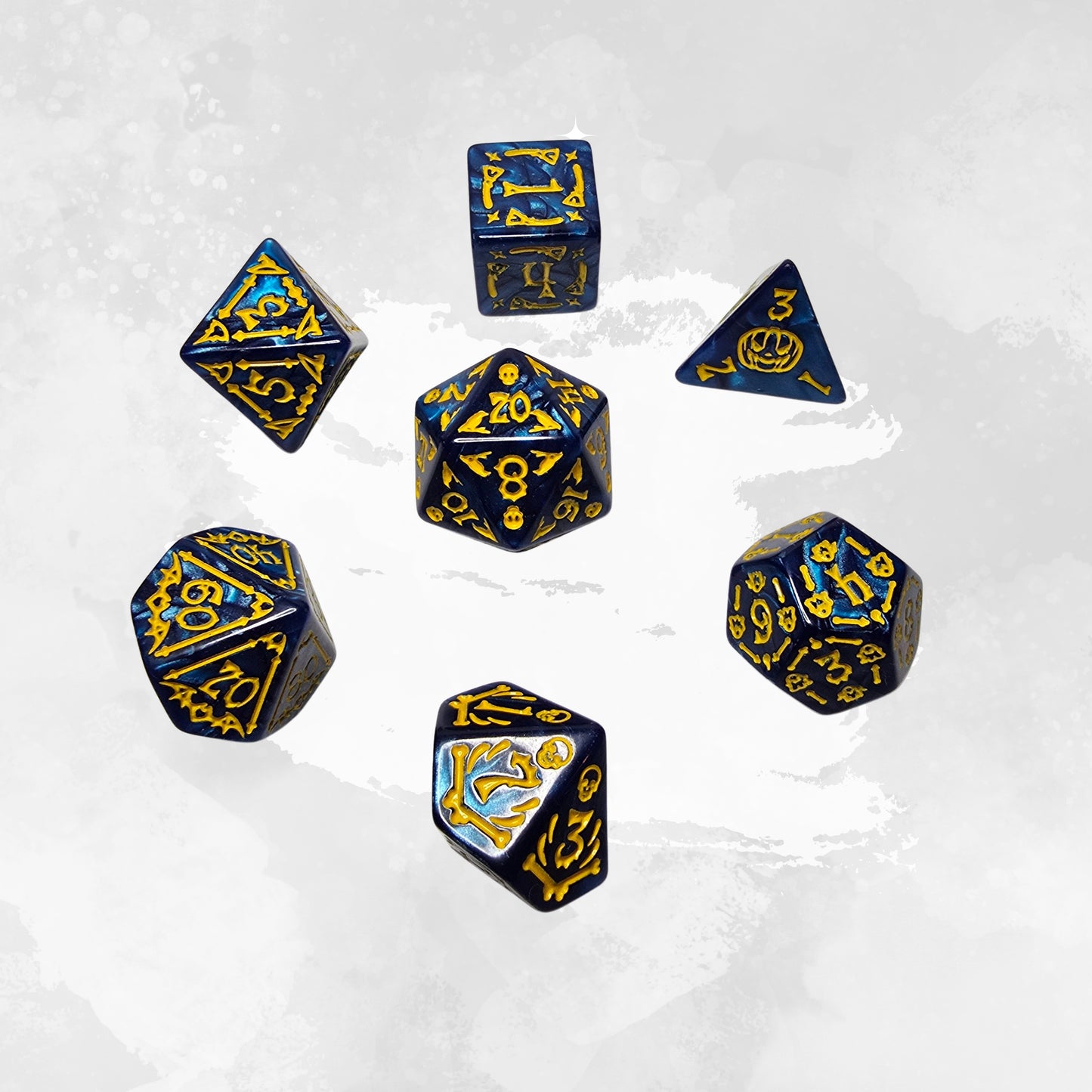 Imperial Starlight Zar Seti - DND, RPG Dice Set