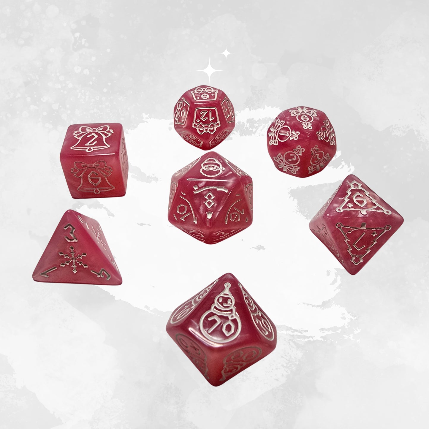Snowspell Frp Zar Seti - DND, RPG Dice Set
