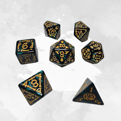 Witch Garden Frp Dice Set -  FRP/RPG Zar Seti