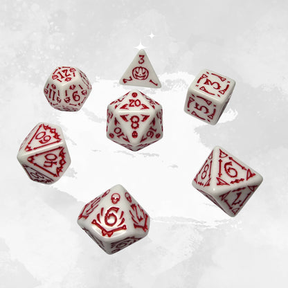 Blood Oath Zar Seti - DND, RPG Dice Set