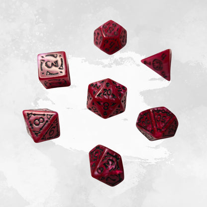 Night Harvest Zar Seti - DND, RPG Dice Set