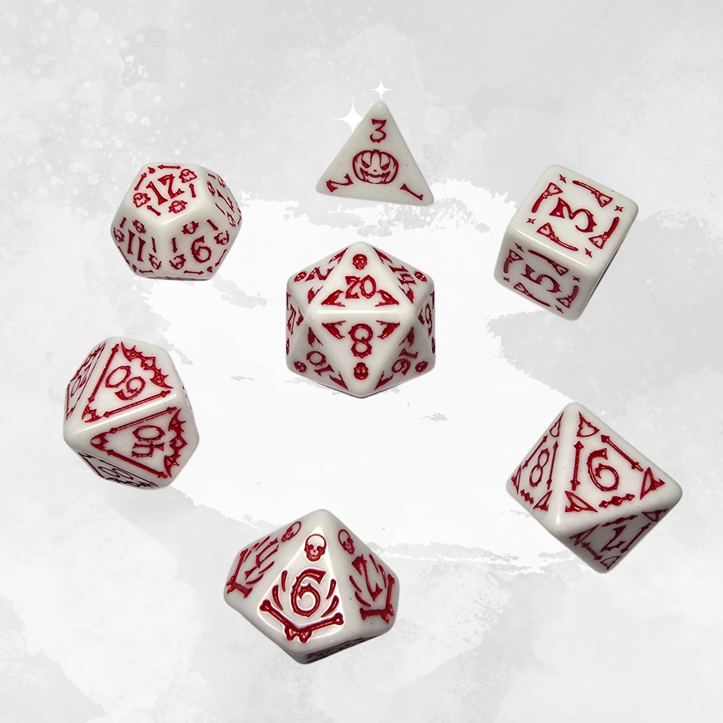 Blood Oath Zar Seti - DND, RPG Dice Set