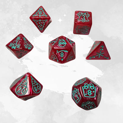 Jolly Berry Frp Zar Seti – DND, RPG Dice Set
