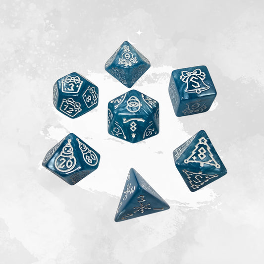 Winter Frp Zar Seti – DND, RPG Dice Set