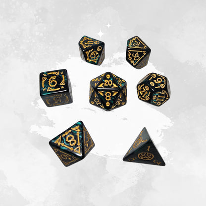 Witch Garden Frp Dice Set -  FRP/RPG Zar Seti
