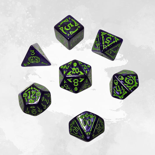 Beetlejuice Zar Seti – DND, RPG Dice Set
