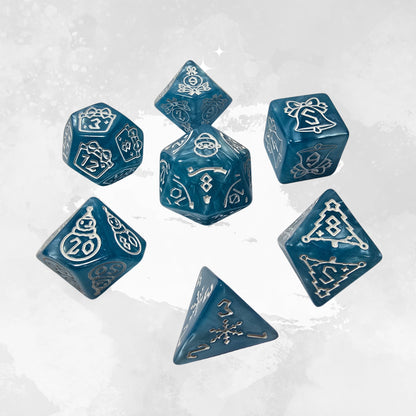 Winter Frp Zar Seti – DND, RPG Dice Set