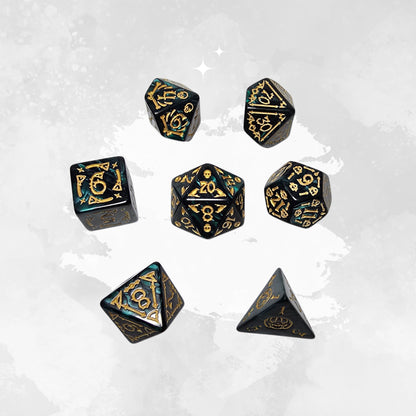 Witch Garden Frp Dice Set -  FRP/RPG Zar Seti