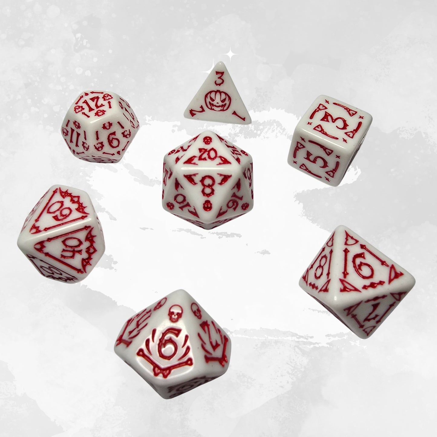 Blood Oath Zar Seti - DND, RPG Dice Set