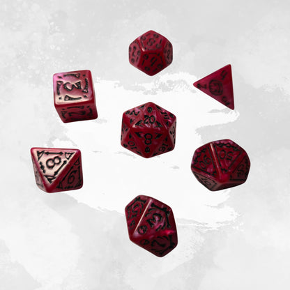 Night Harvest Zar Seti - DND, RPG Dice Set