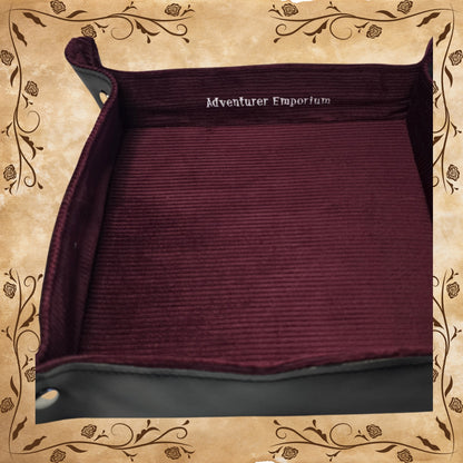 Crimson Arcana Dice Tray – Zar Tepsisi