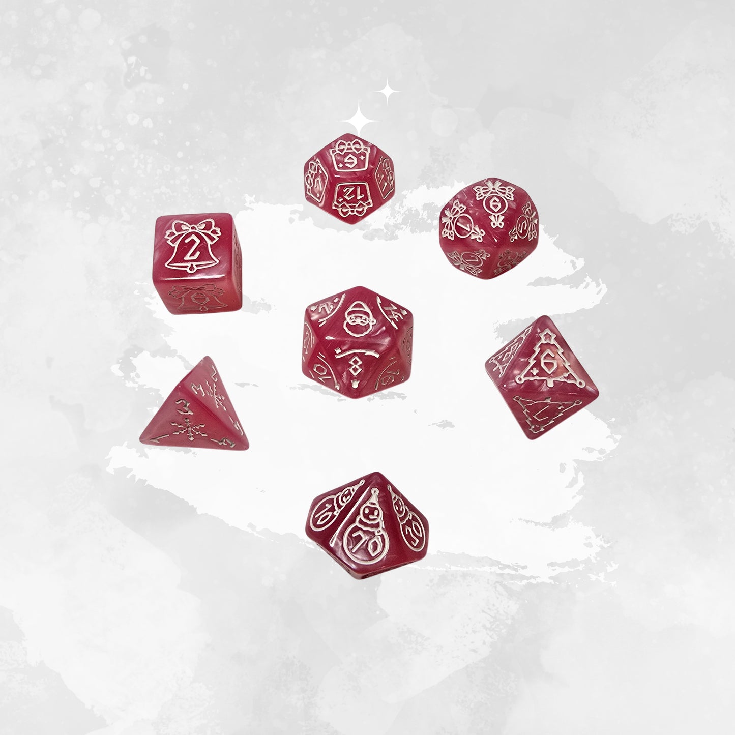 Snowspell Frp Zar Seti - DND, RPG Dice Set