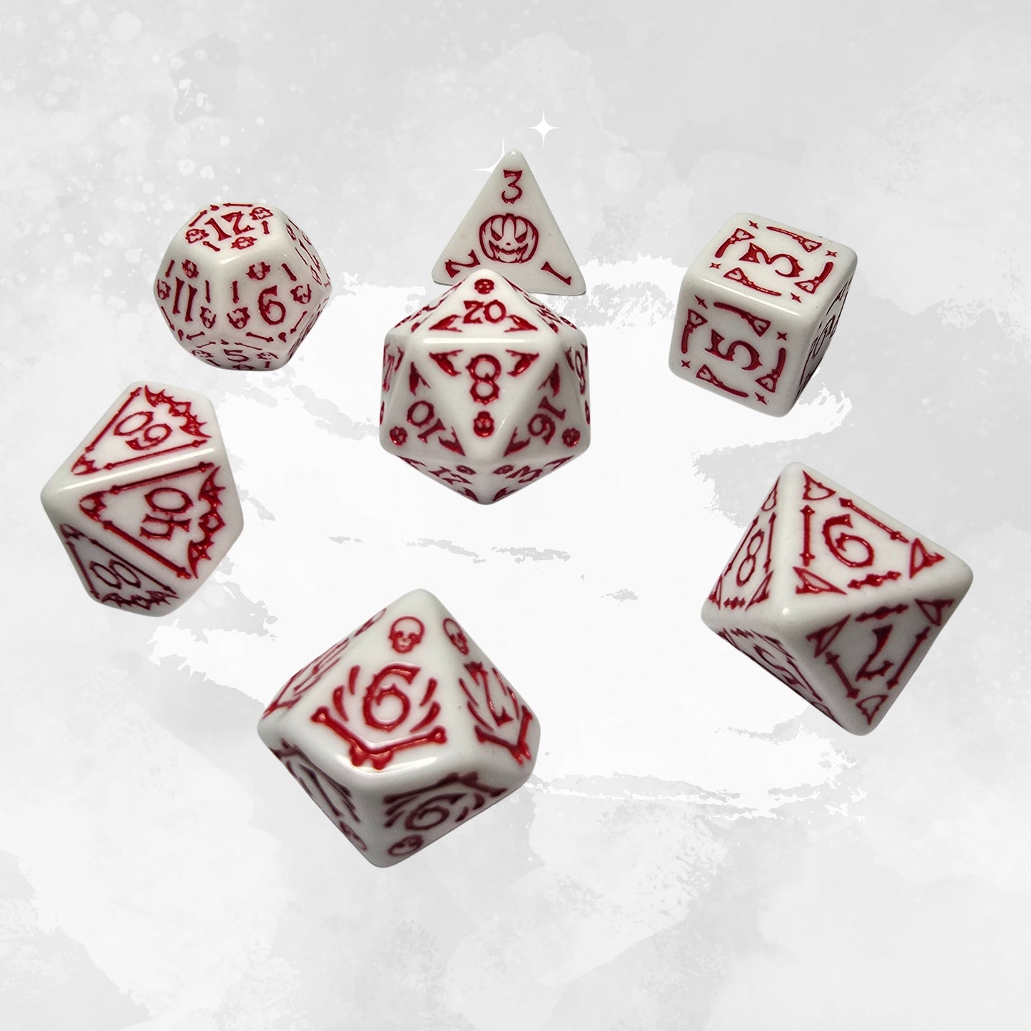 Blood Oath Zar Seti - DND, RPG Dice Set