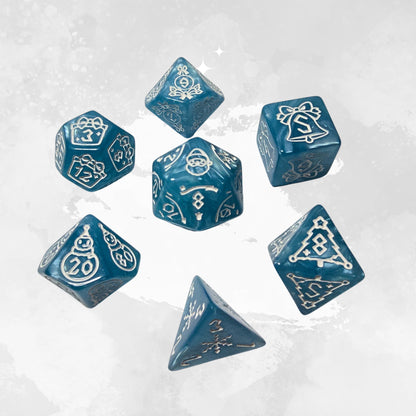 Winter Frp Zar Seti – DND, RPG Dice Set