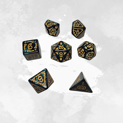Witch Garden Frp Dice Set -  FRP/RPG Zar Seti