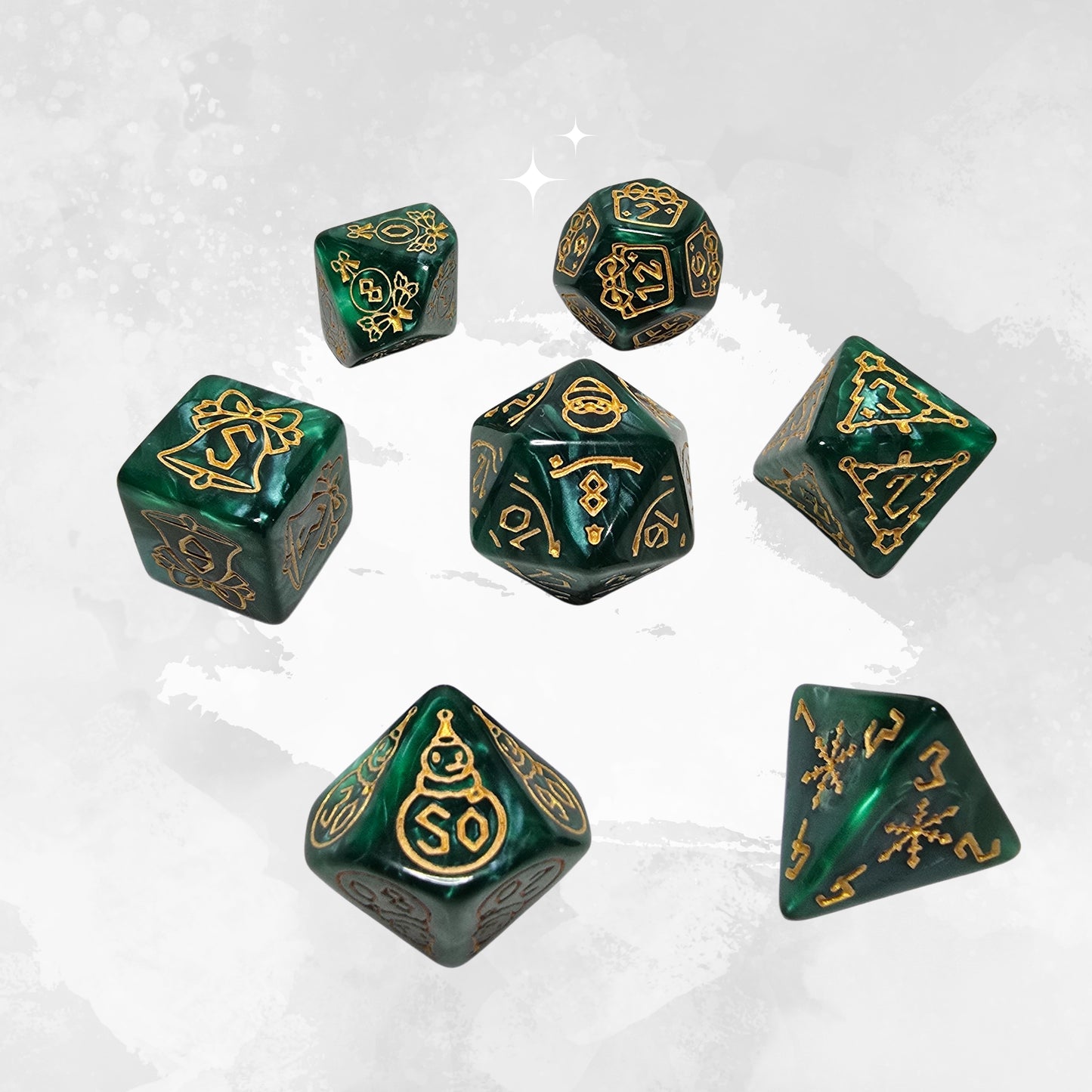 Winter Grove Frp Zar Seti – DND, RPG Dice Set