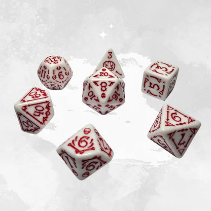 Blood Oath Zar Seti - DND, RPG Dice Set