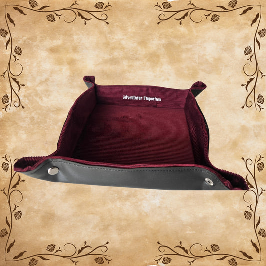 Crimson Arcana Dice Tray – Zar Tepsisi